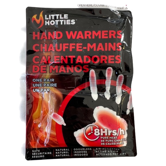 Little Hotties Hand Warmers 8 hours of Heat Shake Activated 13 Pairs - Picture 2 of 3